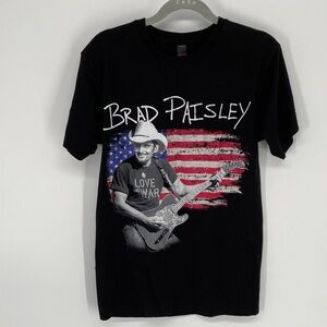 Black Brad Paisley Graphic Concert T-Shirt Women’s Size Small